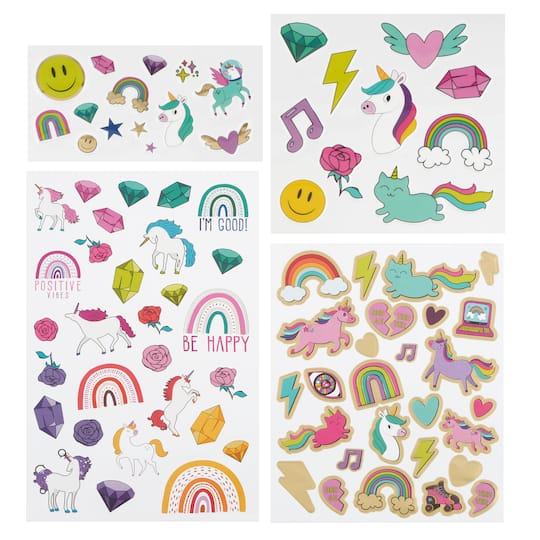 Unicorn Tiered Stickers by Creatology™